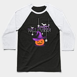 Happy Halloween Baseball T-Shirt